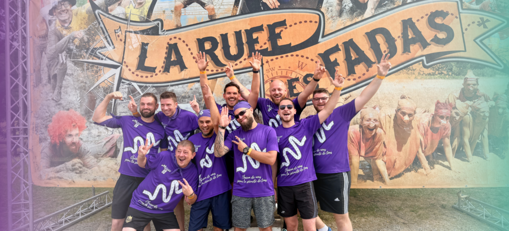 White Ruee Nos collaborateurs relèvent le défi de la Ruée des Fadas 2026